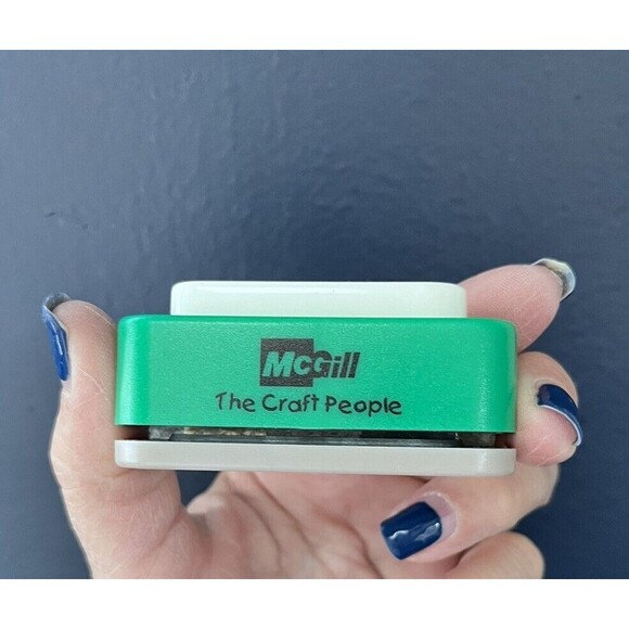 Paper Craft Punch Border Marvy Uchida McGill 2" Vtg Scrapbook Bow Card Making - Picture 2 of 5